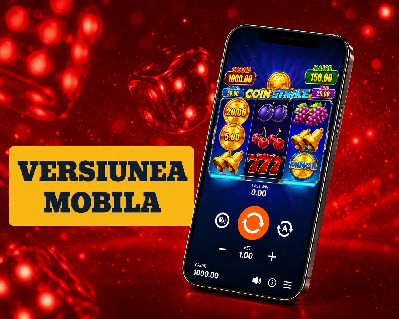 Casino online România pe mobil pentru cazinouri online